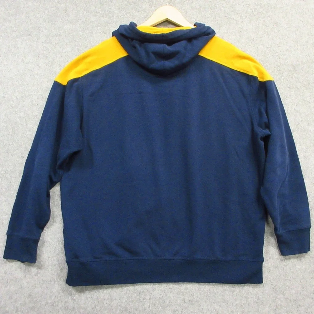 G-III Buffalo Sabres Hoodie Mens 2XL Blue Gold NHL Hockey Pullover Sweatshirt - Picture 2 of 7